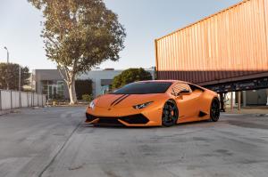 Lamborghini Huracan LP610-4 on HRE Wheels (Classic 305M) 2018 года